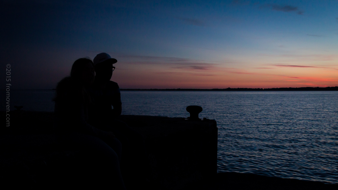 Romance à la brunante - Romantic sunset